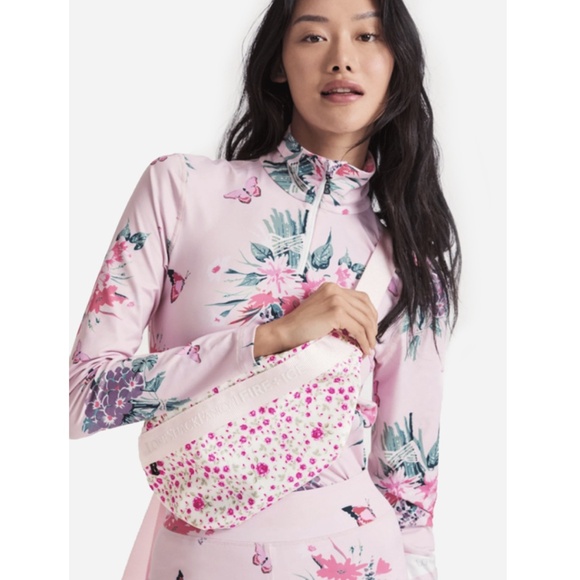 LoveShackFancy x Bogner Fire + Ice Belt Bag Pink Diamond Limited Edition NWT - Picture 3 of 17